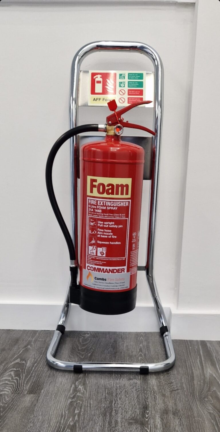 Our Fire Extinguisher Installations Gallery Cambs Fire Safety