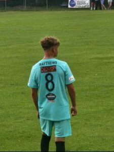 Cambs fire safety ltd sponsoring a charity celebrity football match at saffron walden town fc